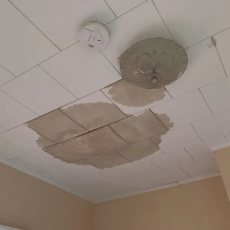 Ceiling Water Damage Repair in Amherst Center, MA