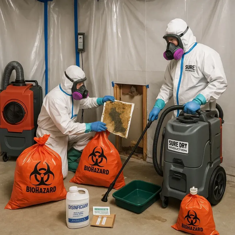 Contaminated Water Handling Protocols process in Amherst Center, MA