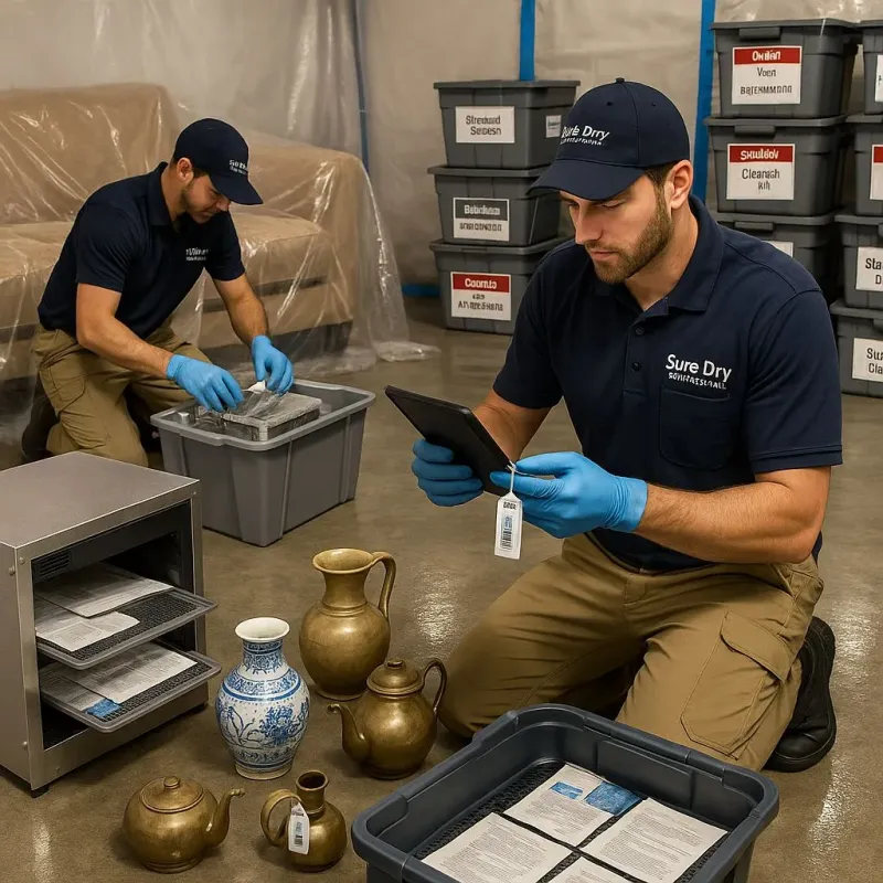 Content Protection and Restoration process in Amherst Center, MA