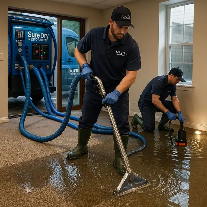 Water Extraction and Removal process in Amherst Center, MA